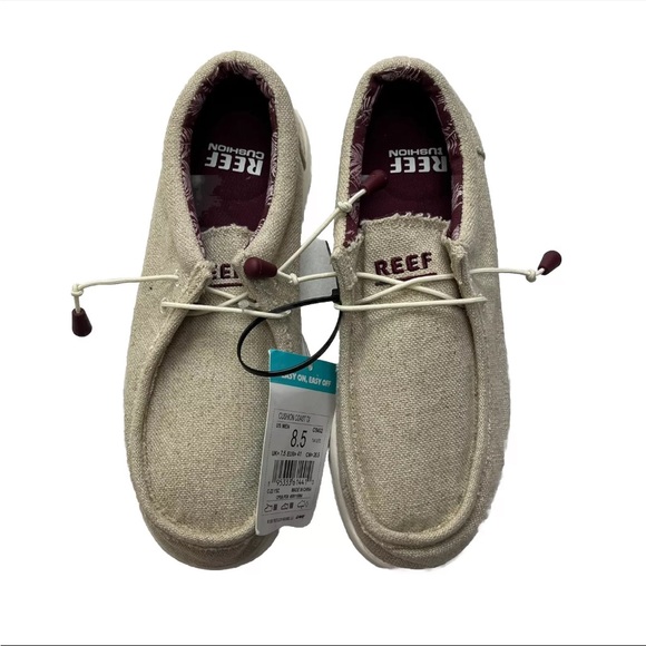 Reef Cushion Coast TX Men's Shoes Tan Jute Size 8.5 New CI9402 - Picture 1 of 6